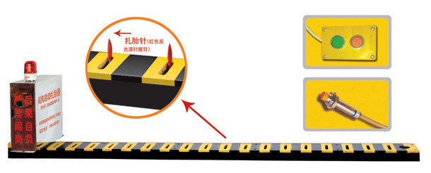 桂阳县V3嵌入式闯岗自动扎胎器/阻车器